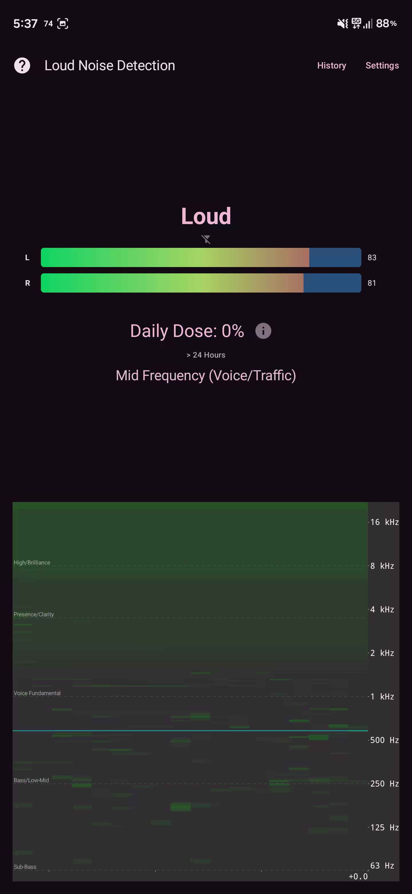 Loud Noise Detection preview